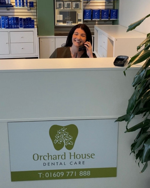 Vicky on reception image
